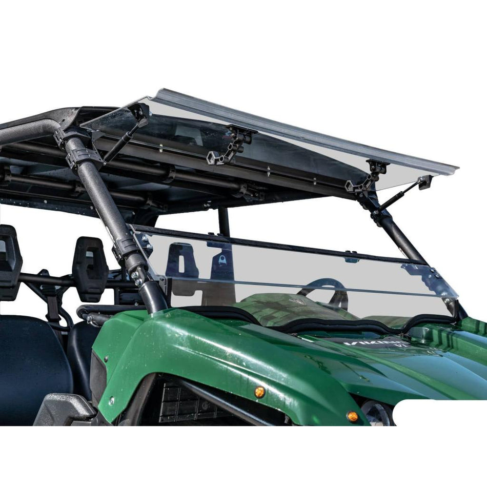 SuperATV Yamaha Viking Scratch Resistant Flip Windshield - MojoMotoSport.com