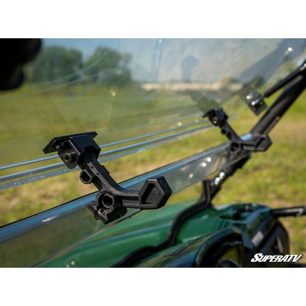 SuperATV Yamaha Viking Scratch Resistant Flip Windshield - MojoMotoSport.com