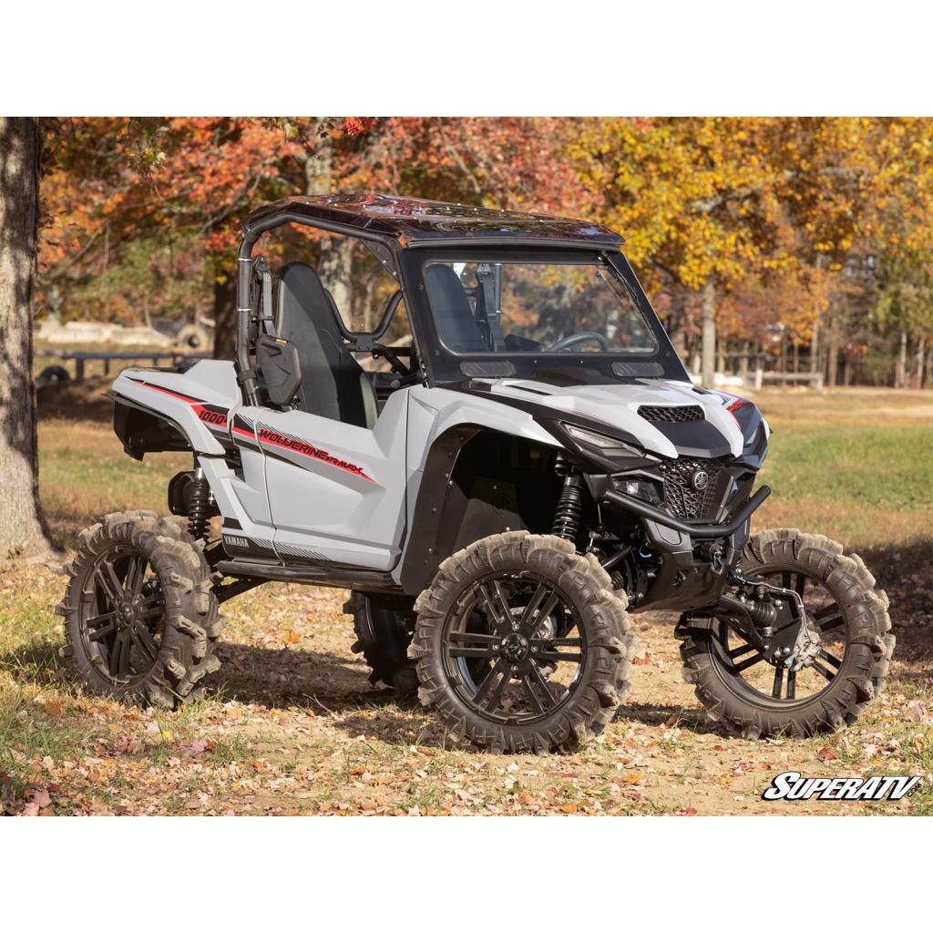 SuperATV Yamaha Wolverine RMAX 1000 Glass Windshield - MojoMotoSport.com