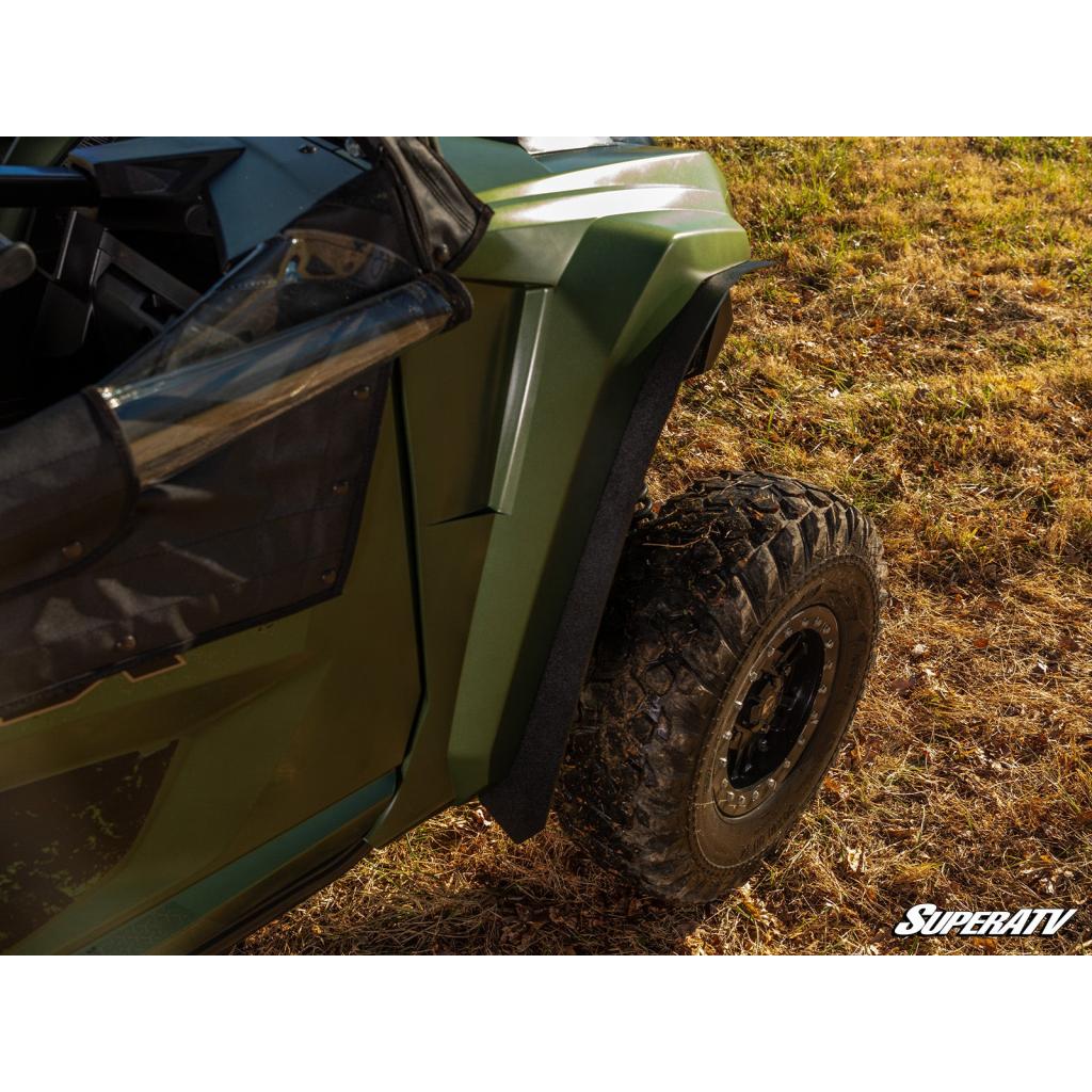 SuperATV Yamaha Wolverine RMAX 1000 Low Profile Fender Flares - MojoMotoSport.com