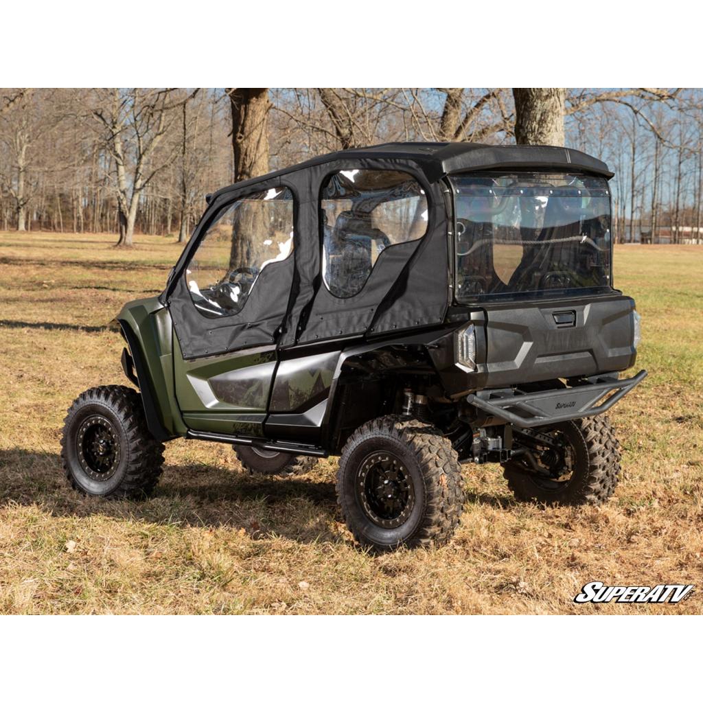 SuperATV Yamaha Wolverine RMAX 1000 Primal Soft Cab Enclosure Upper Doors - MojoMotoSport.com