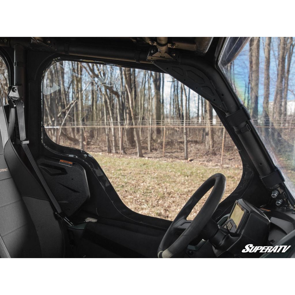 SuperATV Yamaha Wolverine RMAX 1000 Primal Soft Cab Enclosure Upper Doors - MojoMotoSport.com
