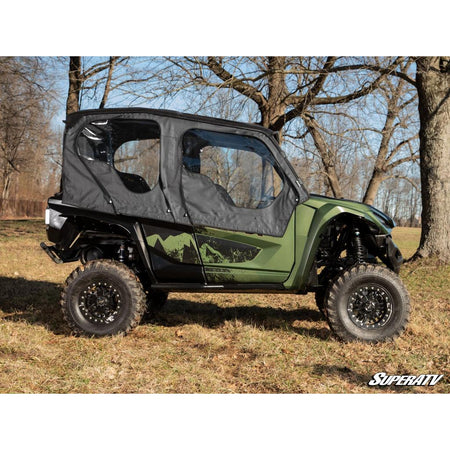 SuperATV Yamaha Wolverine RMAX 1000 Primal Soft Cab Enclosure Upper Doors - MojoMotoSport.com