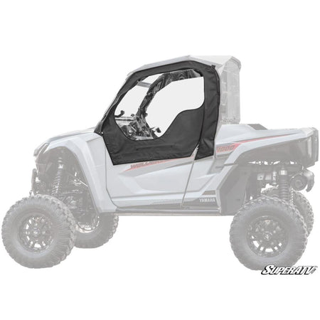 SuperATV Yamaha Wolverine RMAX 1000 Primal Soft Cab Enclosure Upper Doors - MojoMotoSport.com