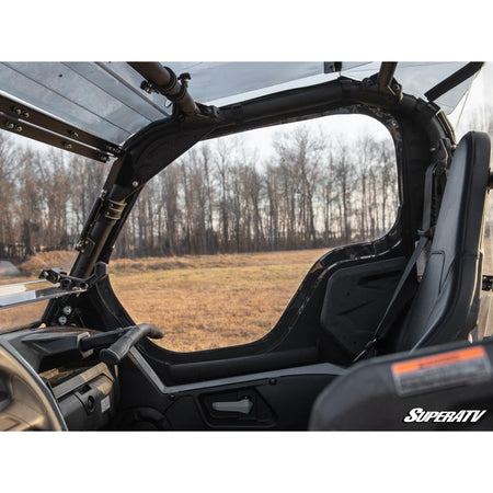 SuperATV Yamaha Wolverine RMAX 1000 Primal Soft Cab Enclosure Upper Doors - MojoMotoSport.com