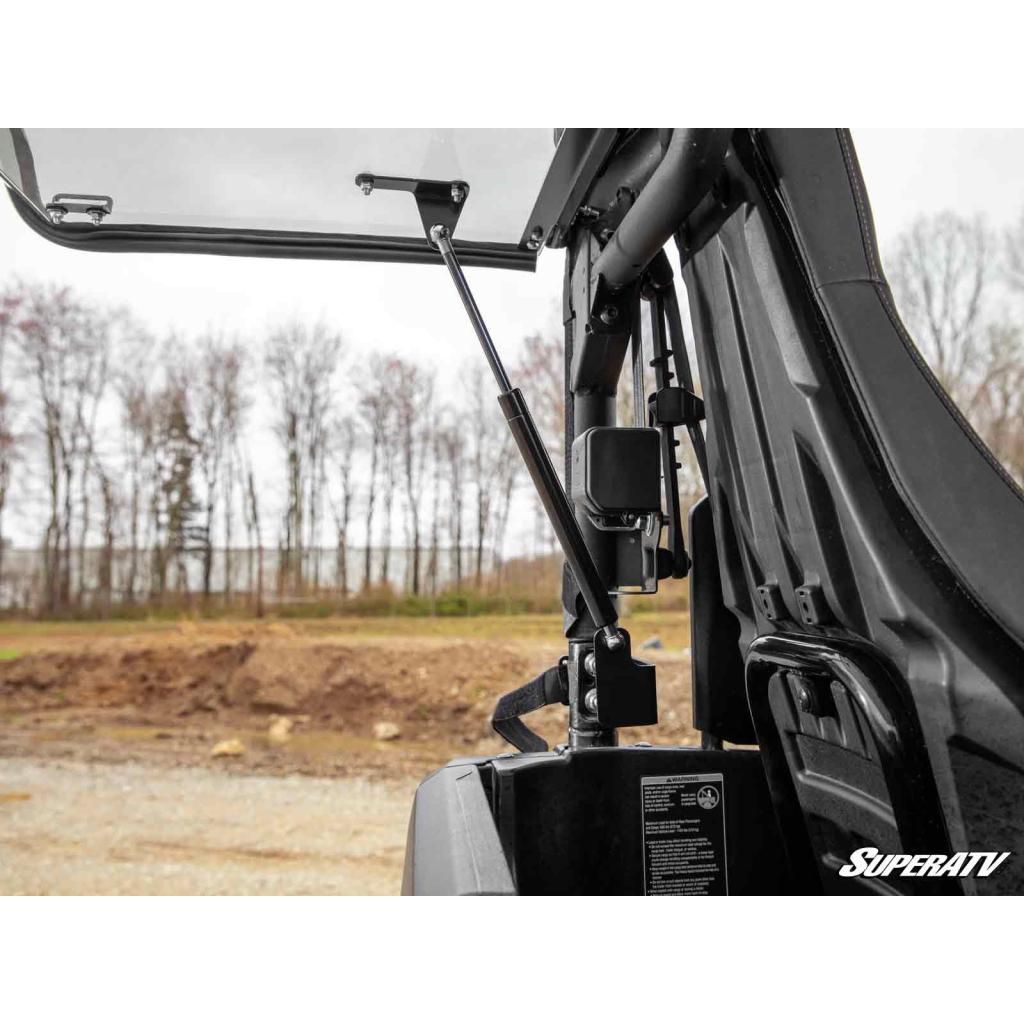 SuperATV Yamaha Wolverine RMAX 1000 Primal Soft Cab Enclosure Upper Doors - MojoMotoSport.com