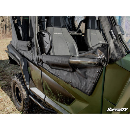 SuperATV Yamaha Wolverine RMAX 1000 Primal Soft Cab Enclosure Upper Doors - MojoMotoSport.com