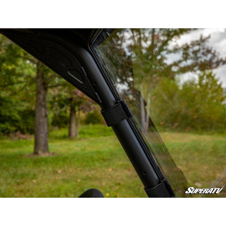 SuperATV Yamaha Wolverine RMAX 1000 Scratch Resistant Full Windshield - MojoMotoSport.com