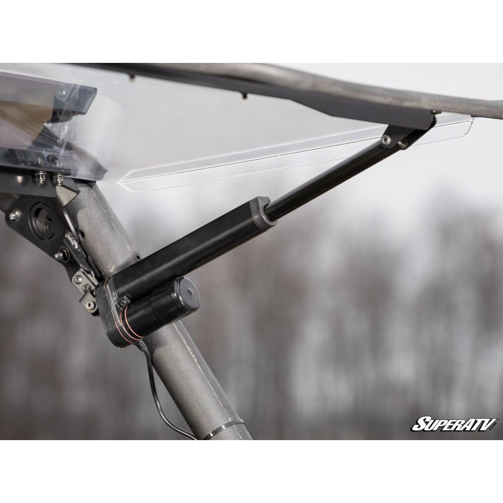 SuperATV Yamaha Wolverine RMAX MaxDrive Power Flip Windshield - MojoMotoSport.com
