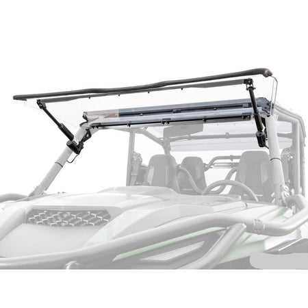 SuperATV Yamaha Wolverine RMAX MaxDrive Power Flip Windshield - MojoMotoSport.com