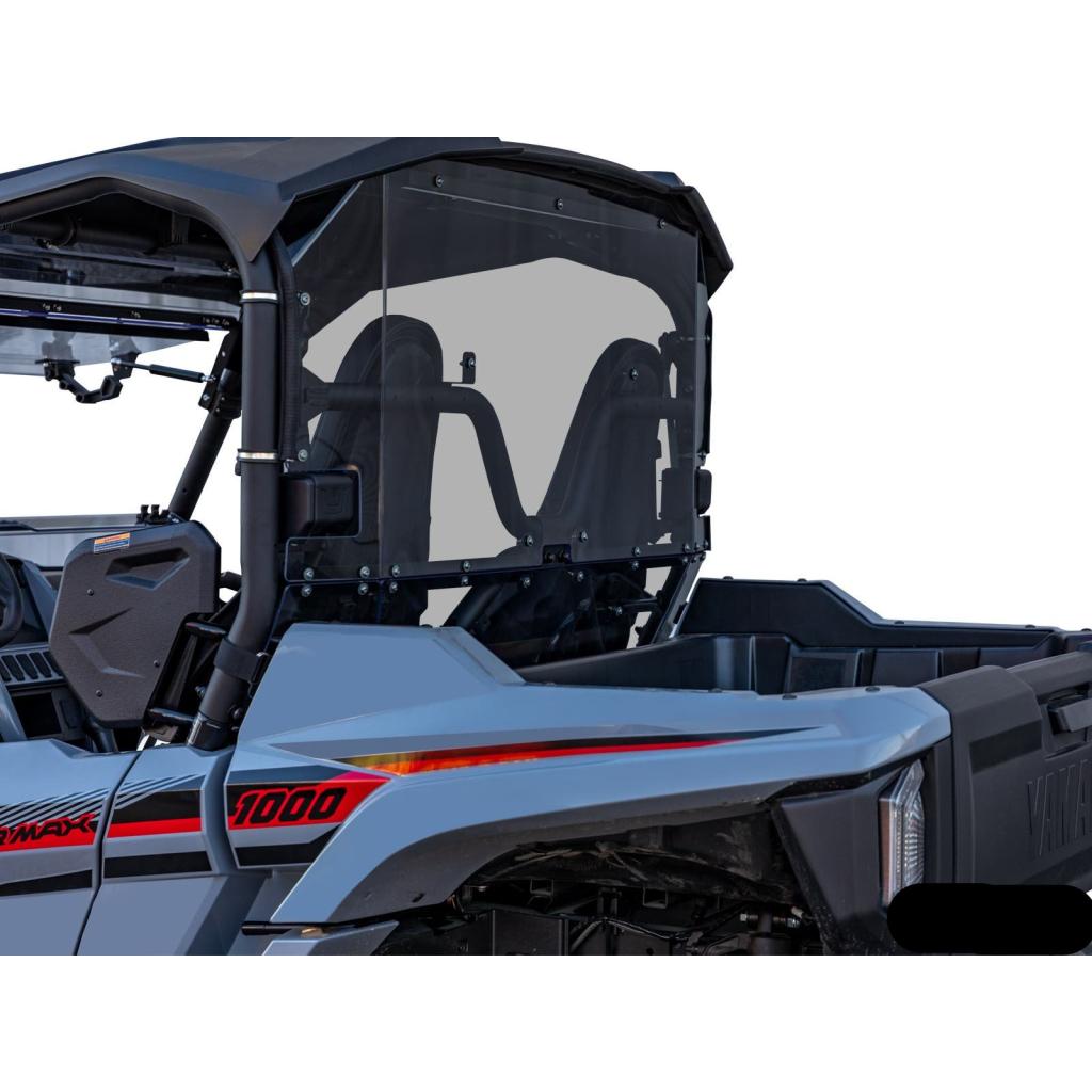 SuperATV Yamaha Wolverine RMAX2 1000 Scratch - Resistant Rear Windshield - MojoMotoSport.com