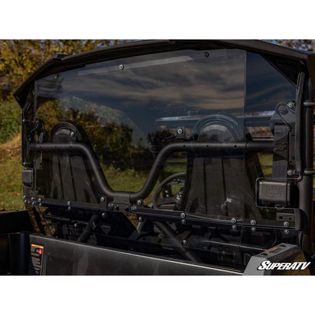 SuperATV Yamaha Wolverine RMAX2 1000 Scratch - Resistant Rear Windshield - MojoMotoSport.com