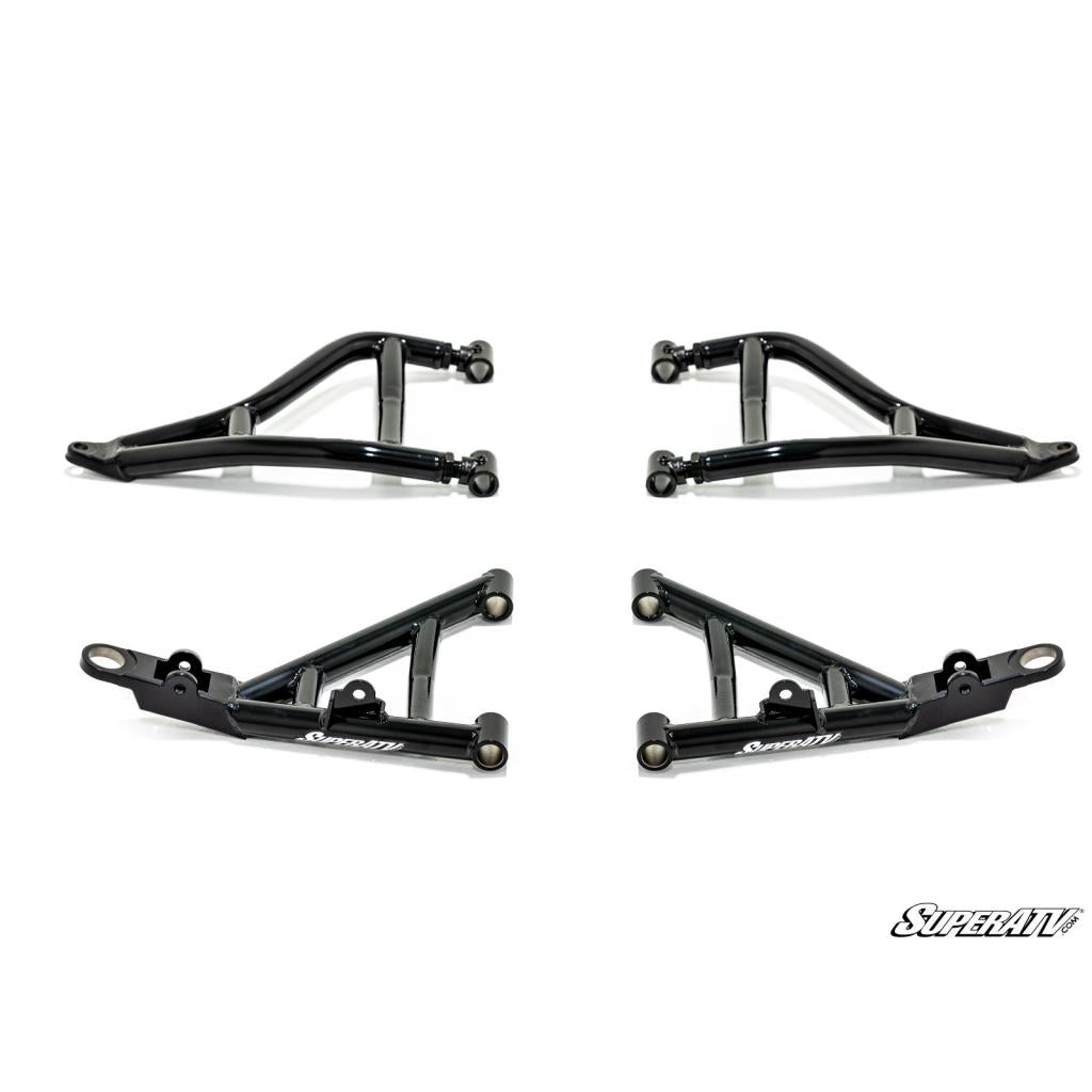 SuperATV Yamaha Wolverine X2 850 High Clearance 1.5" Forward Offset A - Arms - MojoMotoSport.com