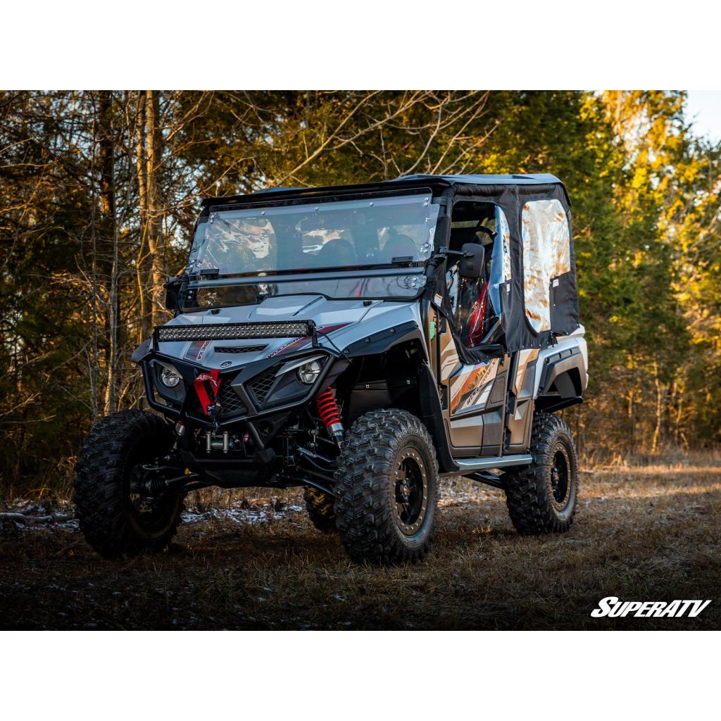 SuperATV Yamaha Wolverine X2 850 High Clearance 1.5" Forward Offset A - Arms - MojoMotoSport.com
