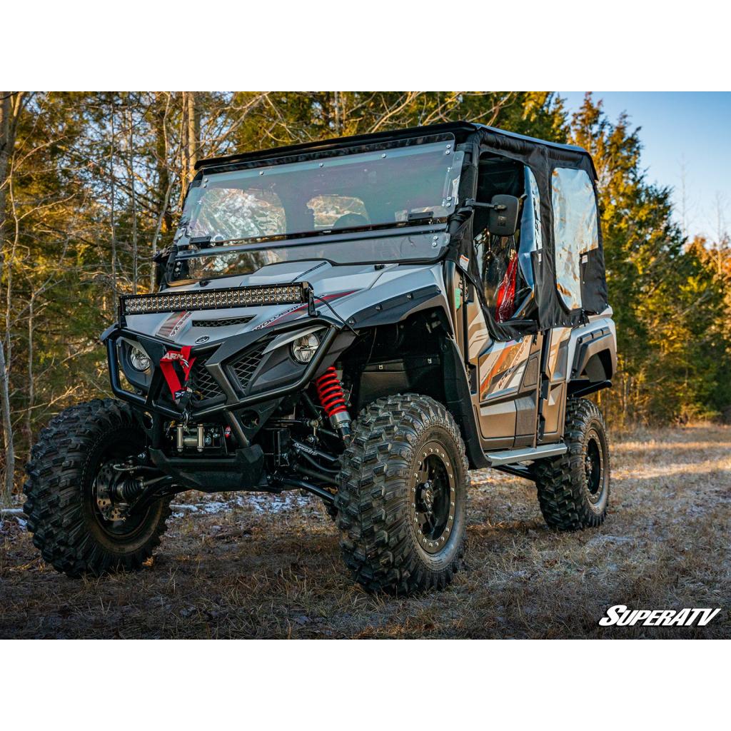 SuperATV Yamaha Wolverine X2 850 High Clearance 1.5" Forward Offset A - Arms - MojoMotoSport.com