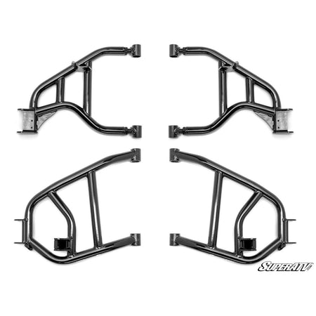 SuperATV Yamaha Wolverine X2 850 High Clearance 1.5" Rear Offset A - Arms - MojoMotoSport.com