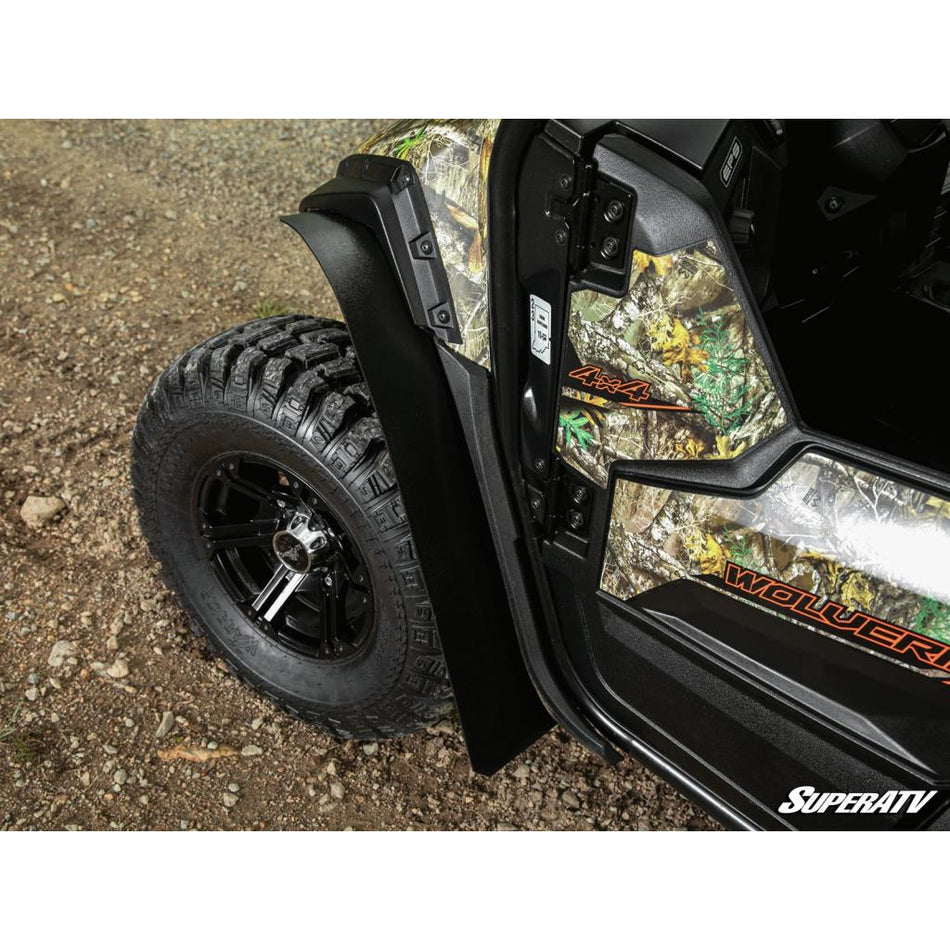 SuperATV Yamaha Wolverine X2 850 Low Profile Fender Flares - MojoMotoSport.com