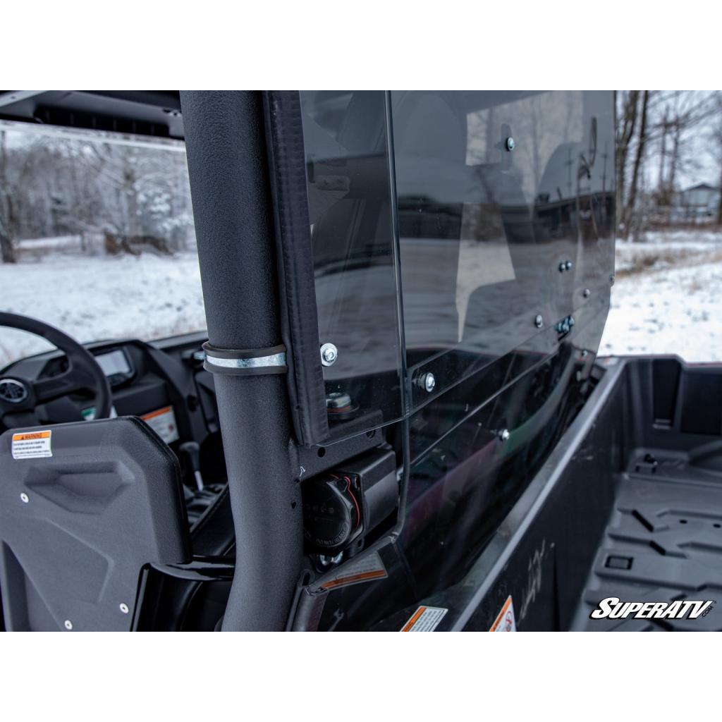 SuperATV Yamaha Wolverine X2 850 Rear Windshield - MojoMotoSport.com