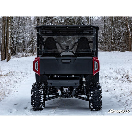 SuperATV Yamaha Wolverine X2 850 Rear Windshield - MojoMotoSport.com