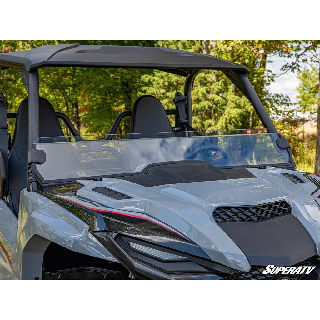 SuperATV Yamaha Wolverine X4 850 Half Windshield - MojoMotoSport.com
