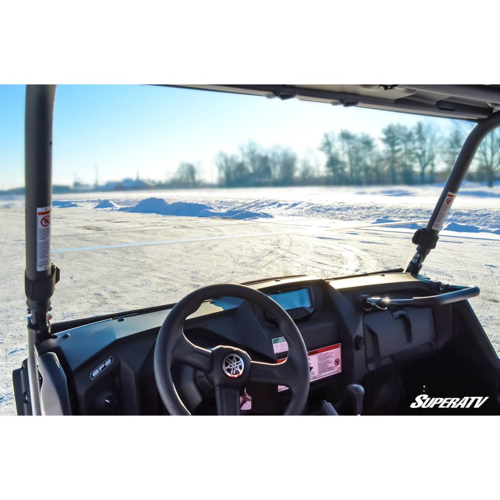 SuperATV Yamaha Wolverine X4 850 Half Windshield - MojoMotoSport.com