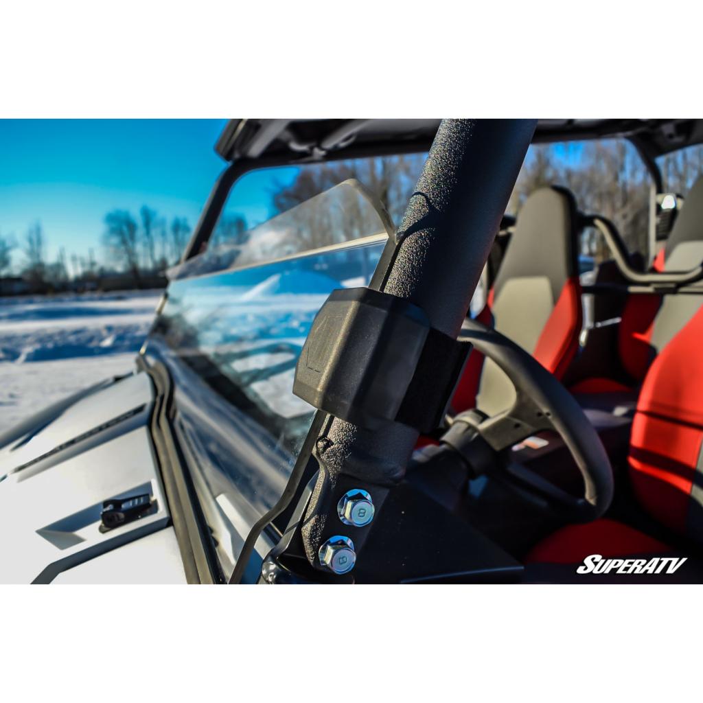 SuperATV Yamaha Wolverine X4 850 Half Windshield - MojoMotoSport.com