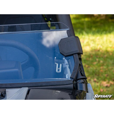 SuperATV Yamaha Wolverine X4 850 Half Windshield - MojoMotoSport.com