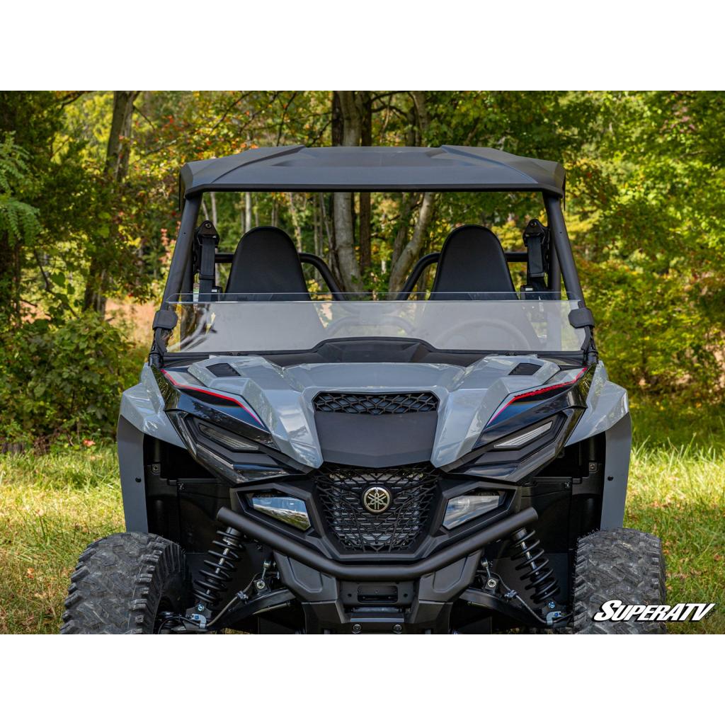 SuperATV Yamaha Wolverine X4 850 Half Windshield - MojoMotoSport.com