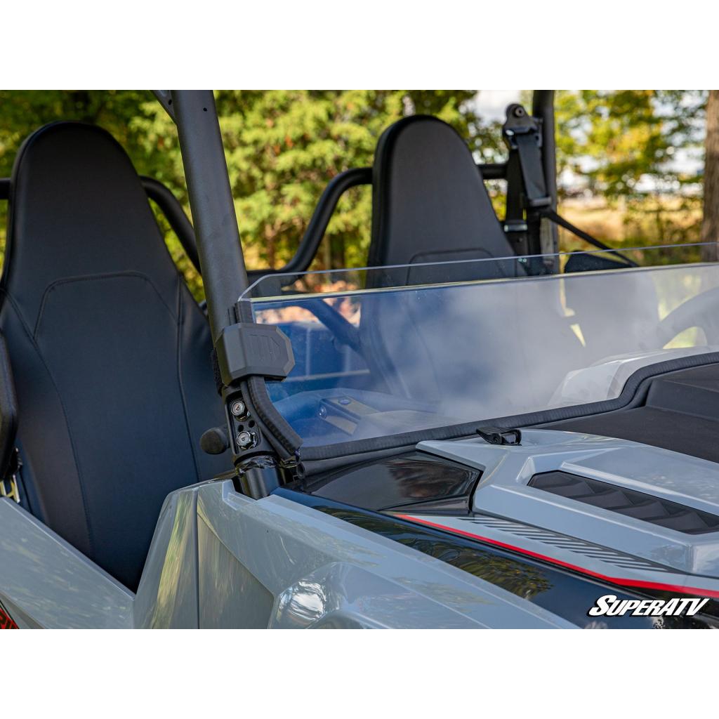 SuperATV Yamaha Wolverine X4 850 Half Windshield - MojoMotoSport.com