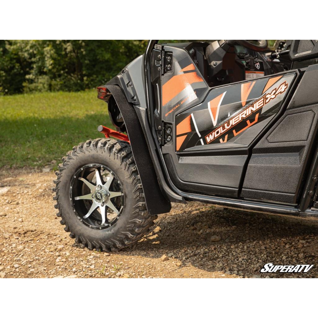 SuperATV Yamaha Wolverine X4 850 Low Profile Fender Flares - MojoMotoSport.com