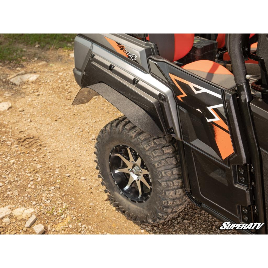 SuperATV Yamaha Wolverine X4 850 Low Profile Fender Flares - MojoMotoSport.com