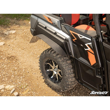 SuperATV Yamaha Wolverine X4 850 Low Profile Fender Flares - MojoMotoSport.com