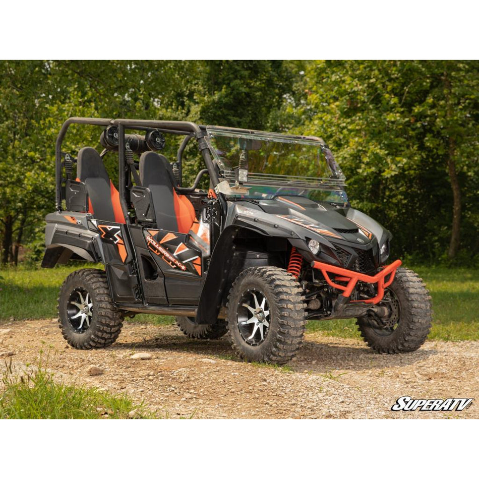 SuperATV Yamaha Wolverine X4 850 Low Profile Fender Flares - MojoMotoSport.com