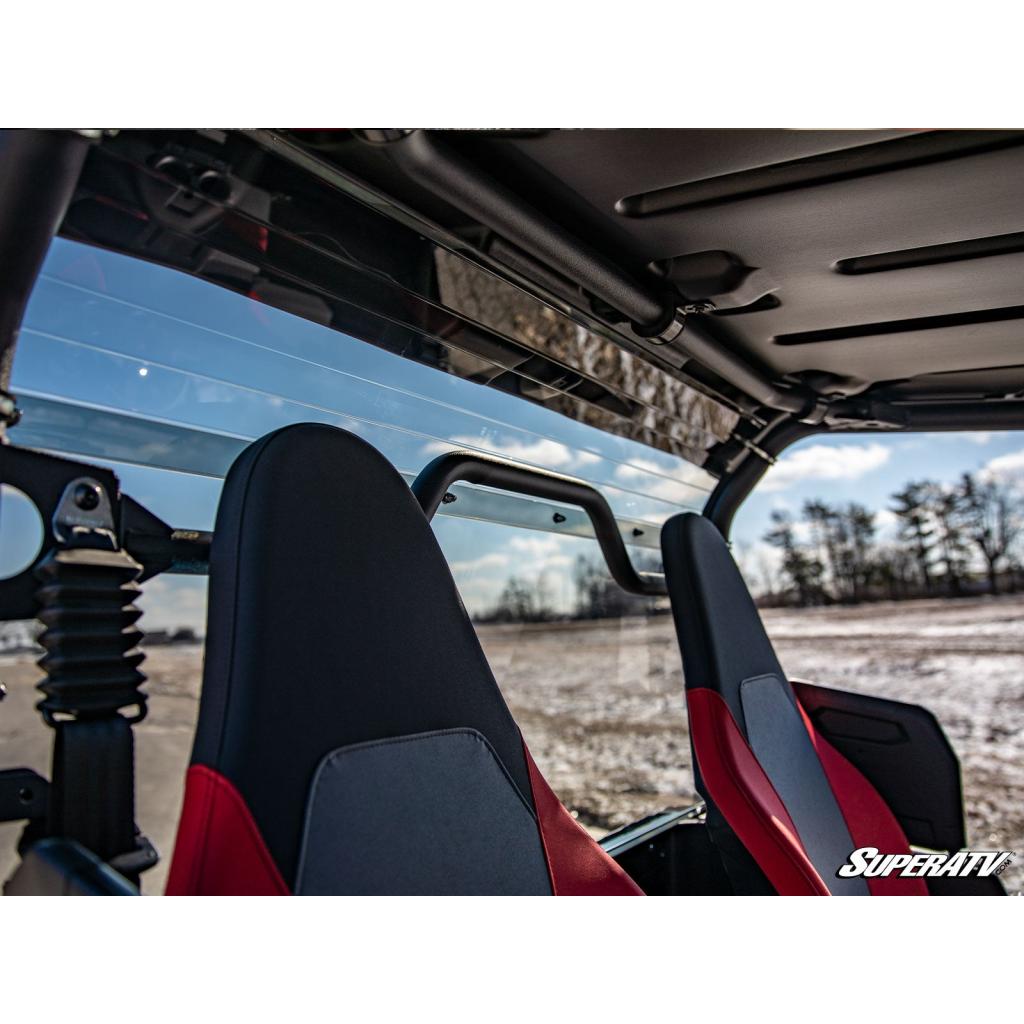 SuperATV Yamaha Wolverine X4 850 Rear Windshield - MojoMotoSport.com