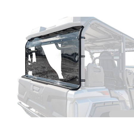 SuperATV Yamaha Wolverine X4 850 Rear Windshield - MojoMotoSport.com