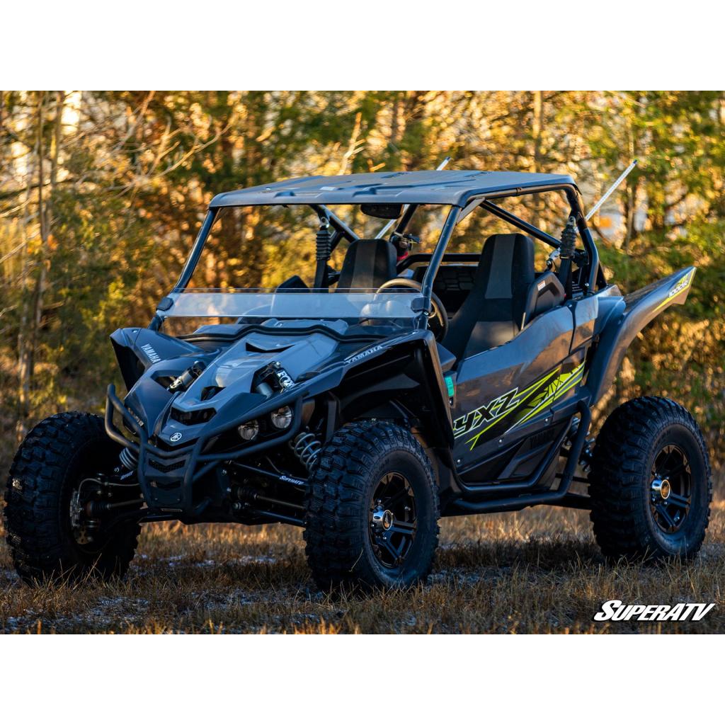 SuperATV Yamaha YXZ Half Windshield - MojoMotoSport.com