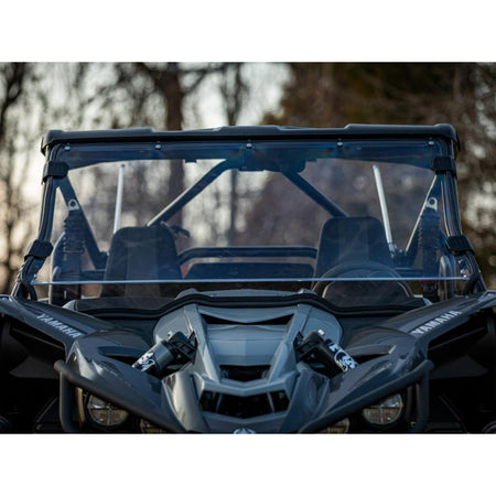 SuperATV Yamaha YXZ Scratch - Resistant Full Windshield - MojoMotoSport.com