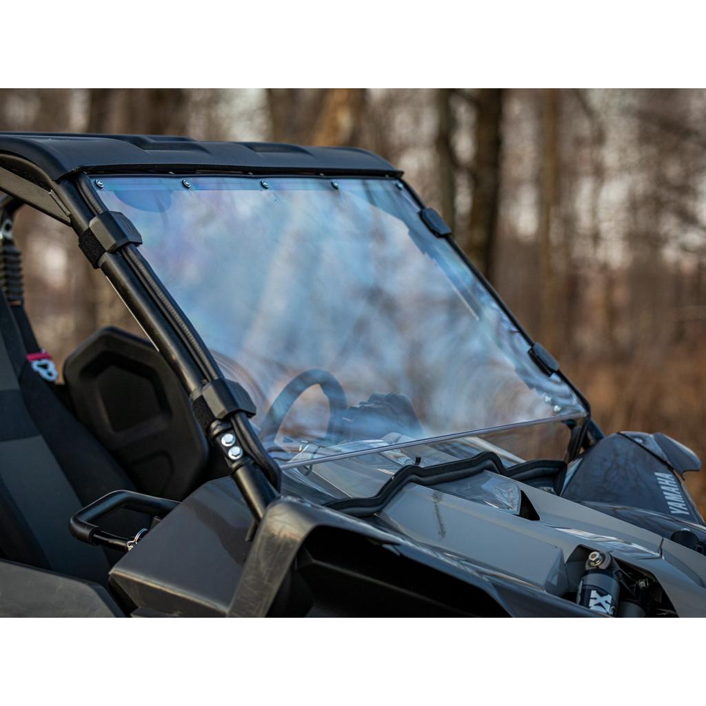 SuperATV Yamaha YXZ Scratch - Resistant Full Windshield - MojoMotoSport.com