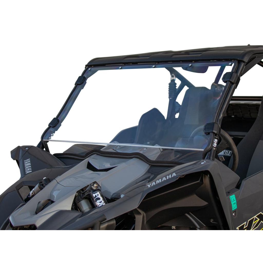 SuperATV Yamaha YXZ Scratch - Resistant Full Windshield - MojoMotoSport.com
