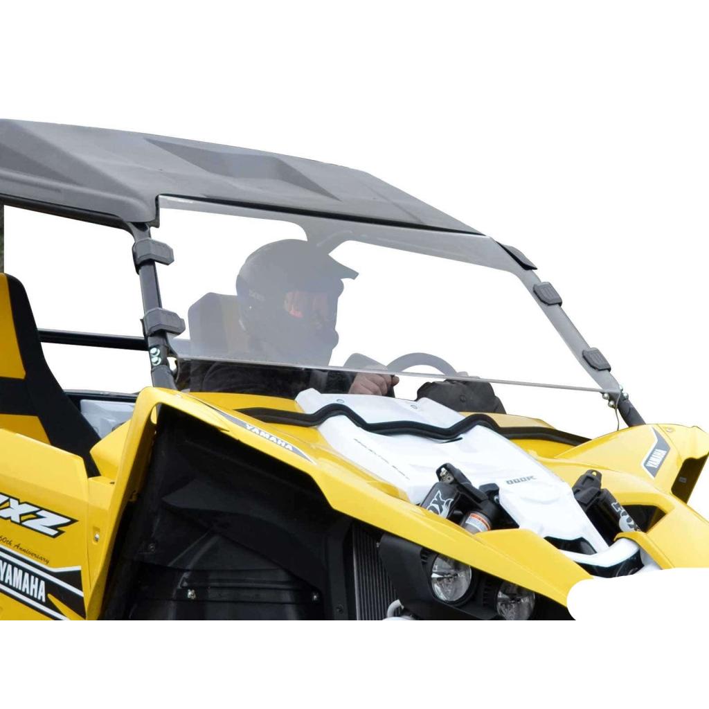 SuperATV Yamaha YXZ Scratch - Resistant Full Windshield - MojoMotoSport.com