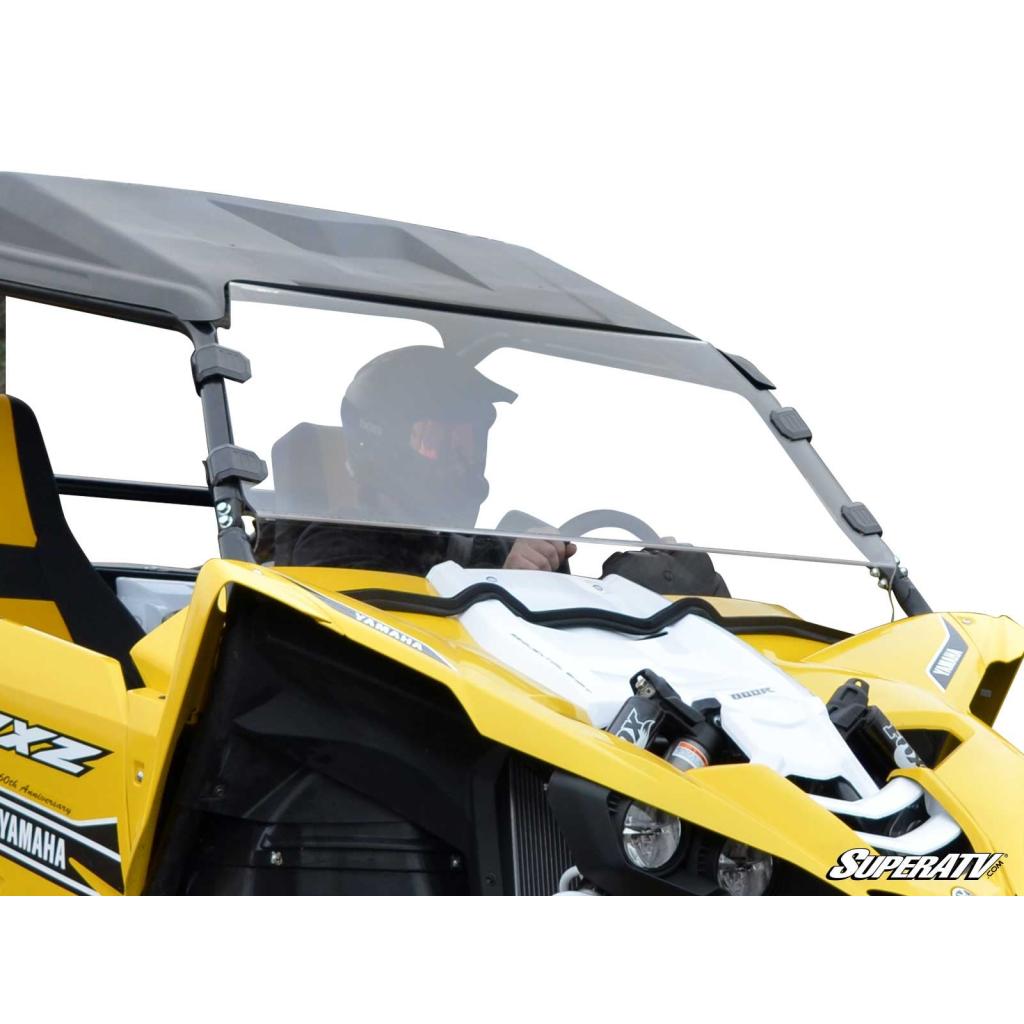 SuperATV Yamaha YXZ Scratch - Resistant Full Windshield - MojoMotoSport.com
