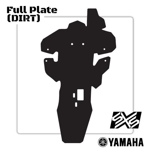 SXS Full Coverage Slide Plate 2024+ 450F & 2025+ 250F YZF/WR