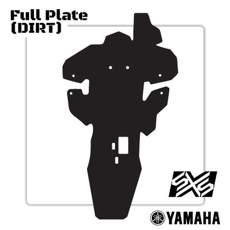 SXS Full Coverage Slide Plate 2023 - UP Yamaha YZ450F | D212 - MojoMotoSport.com