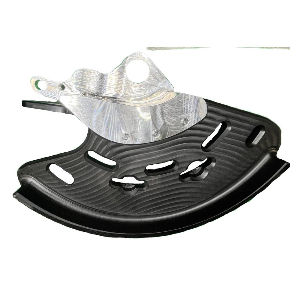 SXS x Ares WP Forks Xtreme - Fin Front Disc Guard | FG - 1 - X - MojoMotoSport.com