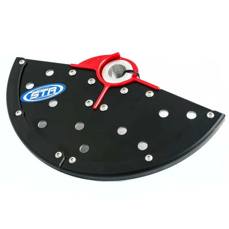 System Tech Racing Front Disc Guard G10 & Carbon Fiber - MojoMotoSport.com