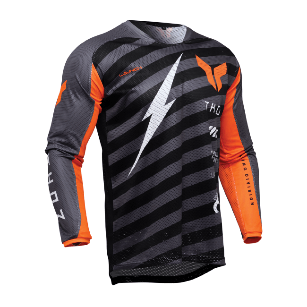 Thor 2025 Vented Launchmode Jersey - MojoMotoSport.com
