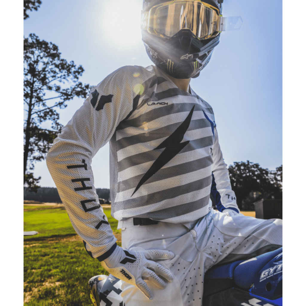 Thor 2025 Vented Launchmode Jersey - MojoMotoSport.com
