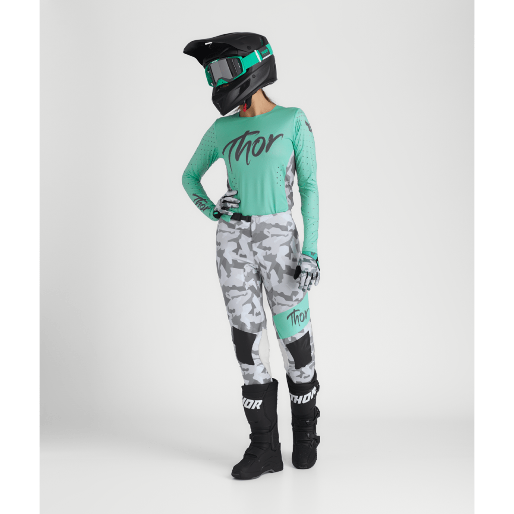 Thor 2025 Women's Sportmode Shadow Jersey/Pant Kit - MojoMotoSport.com