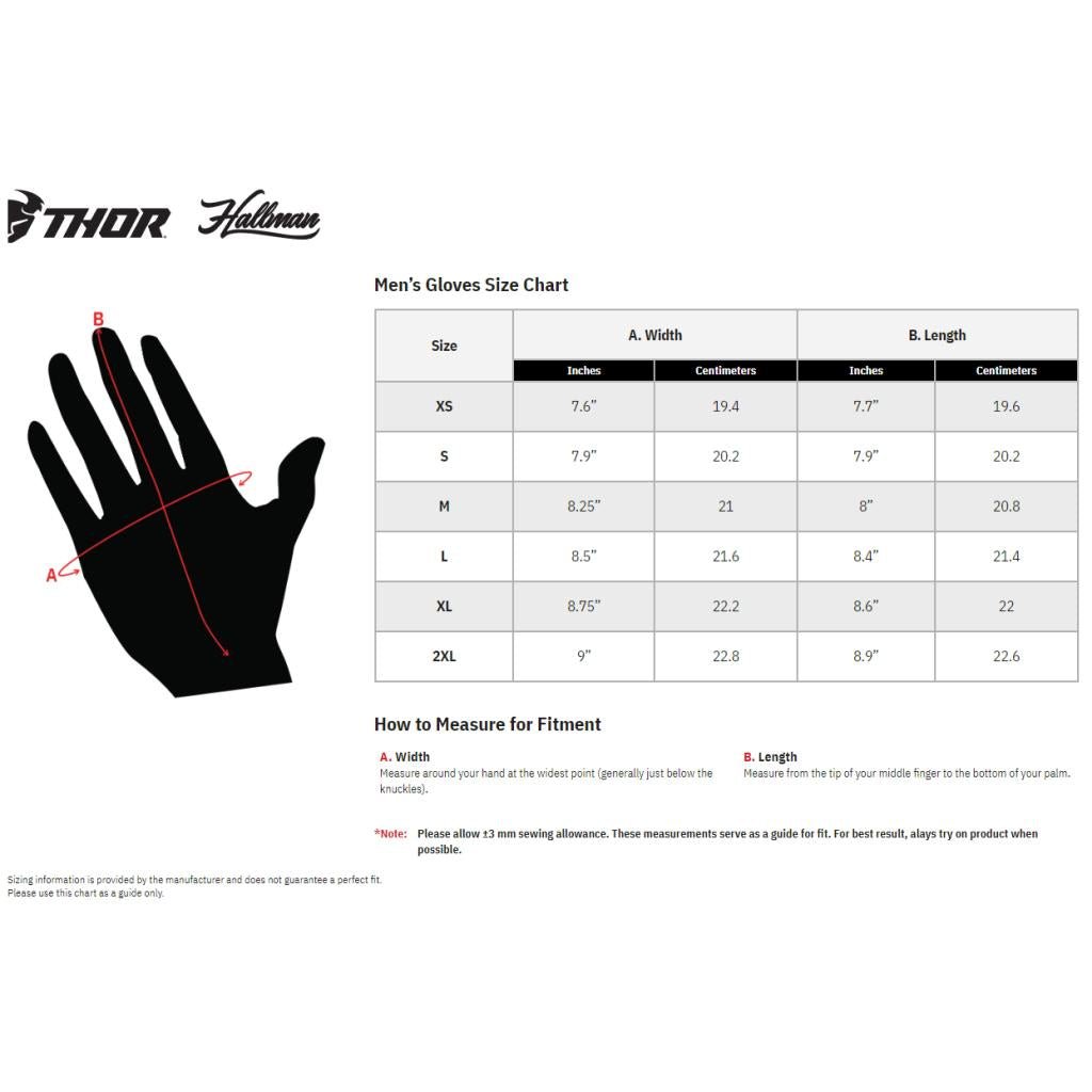 Thor Hallman Digit Gloves - MojoMotoSport.com