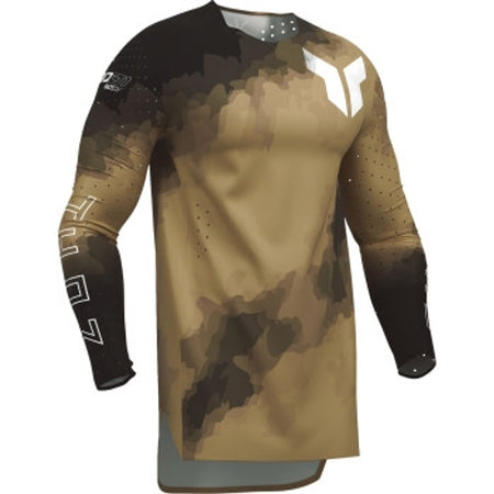 Thor Sportmode Carbon Jersey with four-way stretch construction and laser-cut ventilation